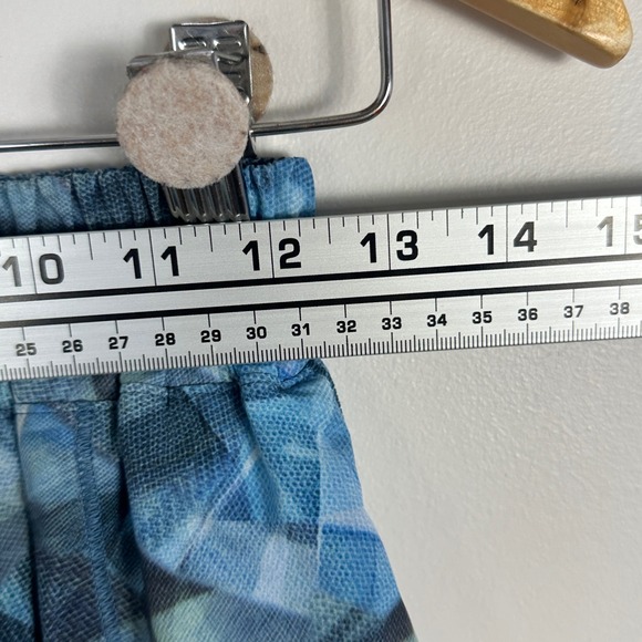 Lululemon Hotty Hot Shorts Long Tall Womens Sz 4‎ Blue Glow W7ATKT Lined Running - Picture 16 of 16